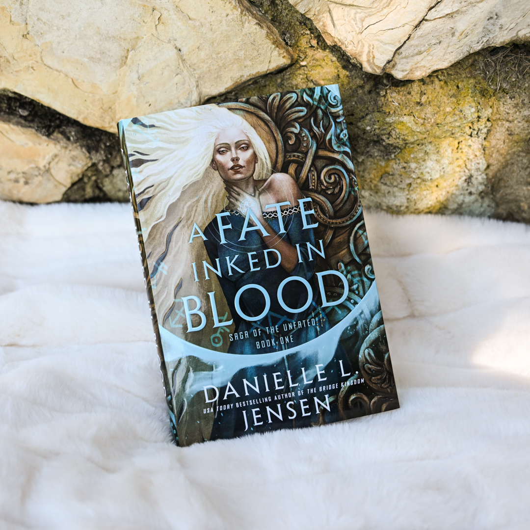 Danielle L. Jensen's A FATE INKED IN BLOOD has spent FIVE glorious weeks on the NYT Best Sellers list, thanks to all of the readers who have fallen in love with Freya and Bjorn 💙