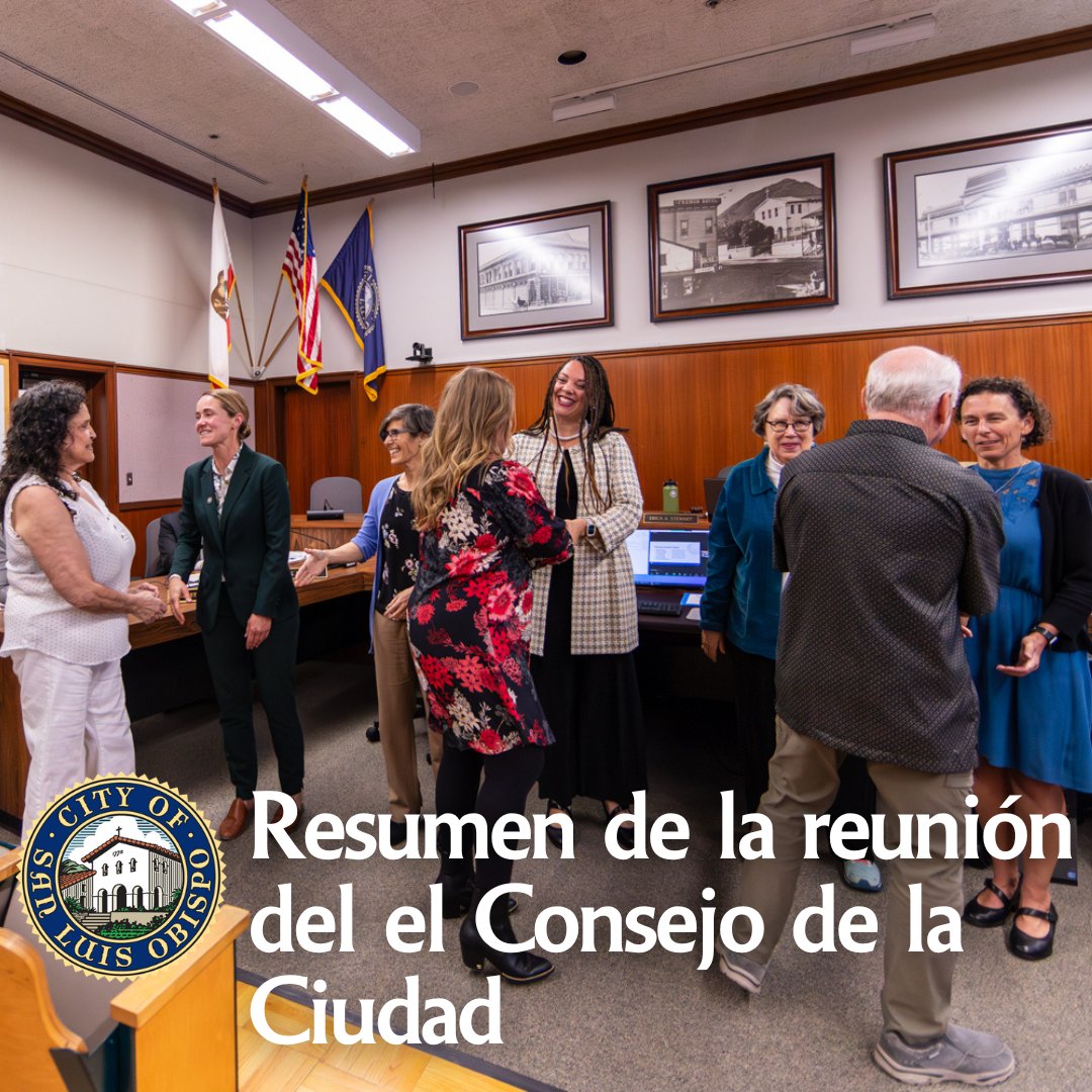 This week's City Council meeting recap is out! The City Council held its regular public meeting on Tuesday, Apr. 2, 2024, to consider topics related to Volunteer Appreciation Month, housing, and other issues important to the community.  📰 Read the recap: slocity.org/Home/Component…