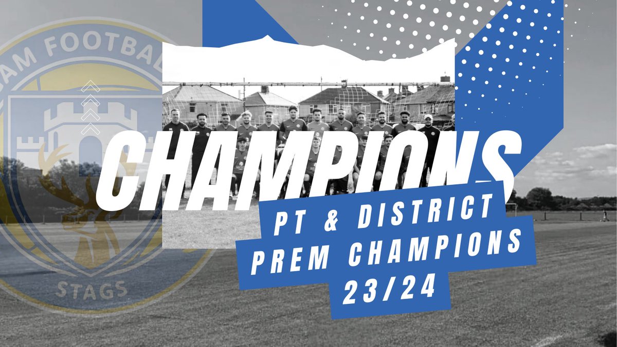 FcMargam's tweet photo. 𝐏𝐓 &amp; 𝐃𝐈𝐒𝐓𝐑𝐈𝐂𝐓 𝐏𝐑𝐄𝐌 𝐂𝐇𝐀𝐌𝐏𝐒 𝟐𝟑/𝟐𝟒 🙌

League champions with 5 games to go!! Quality group of boys having a quality season.

Huge congrats to all the players, the coaches and the people behind the scenes.

UPPA STAGS!!! 🦌🦌

#VIVAMARGAM https://t.co/SQk9BVxSOx