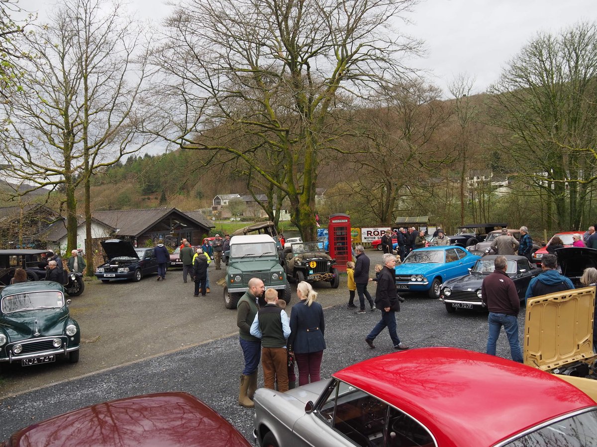 We welcomed the Lakeland Historic Car Club today for our regular 1st Saturday of the month car meets. Despite being overcast the rain held off.The main museum couryard has been re-surfaced and was full of cars by 10:30. #carmeet #lhcc #carclub #classiccars #landrover #vintagecar