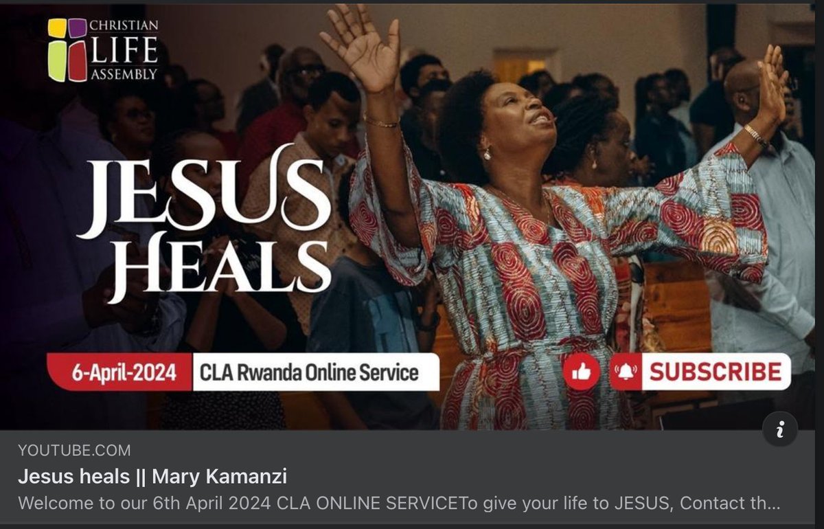 We are live and online! Join our service on YouTube. Click on the link below: youtube.com/watch?v=Vu4W_D… #lightsshinebright