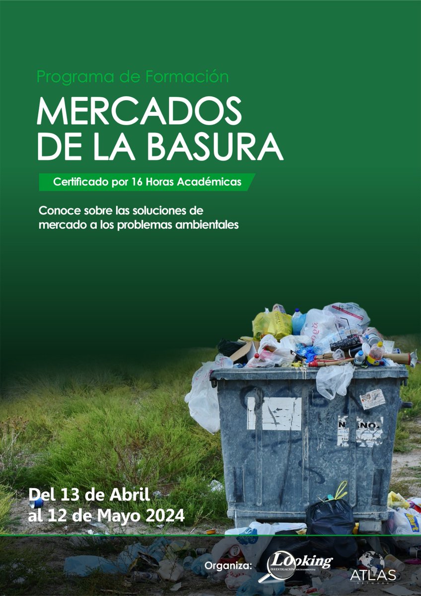 edwinzarconiev's tweet photo. 📣CURSO GRATUITO 📣
Quedan pocos días no te lo pierdas🤓👍 "MERCADOS DEL LA BASURA" 
Inicio: 13 de abril 2024 
Inscripciones:👇
https://t.co/dp42OKXmJM https://t.co/Gk6uqBZKER