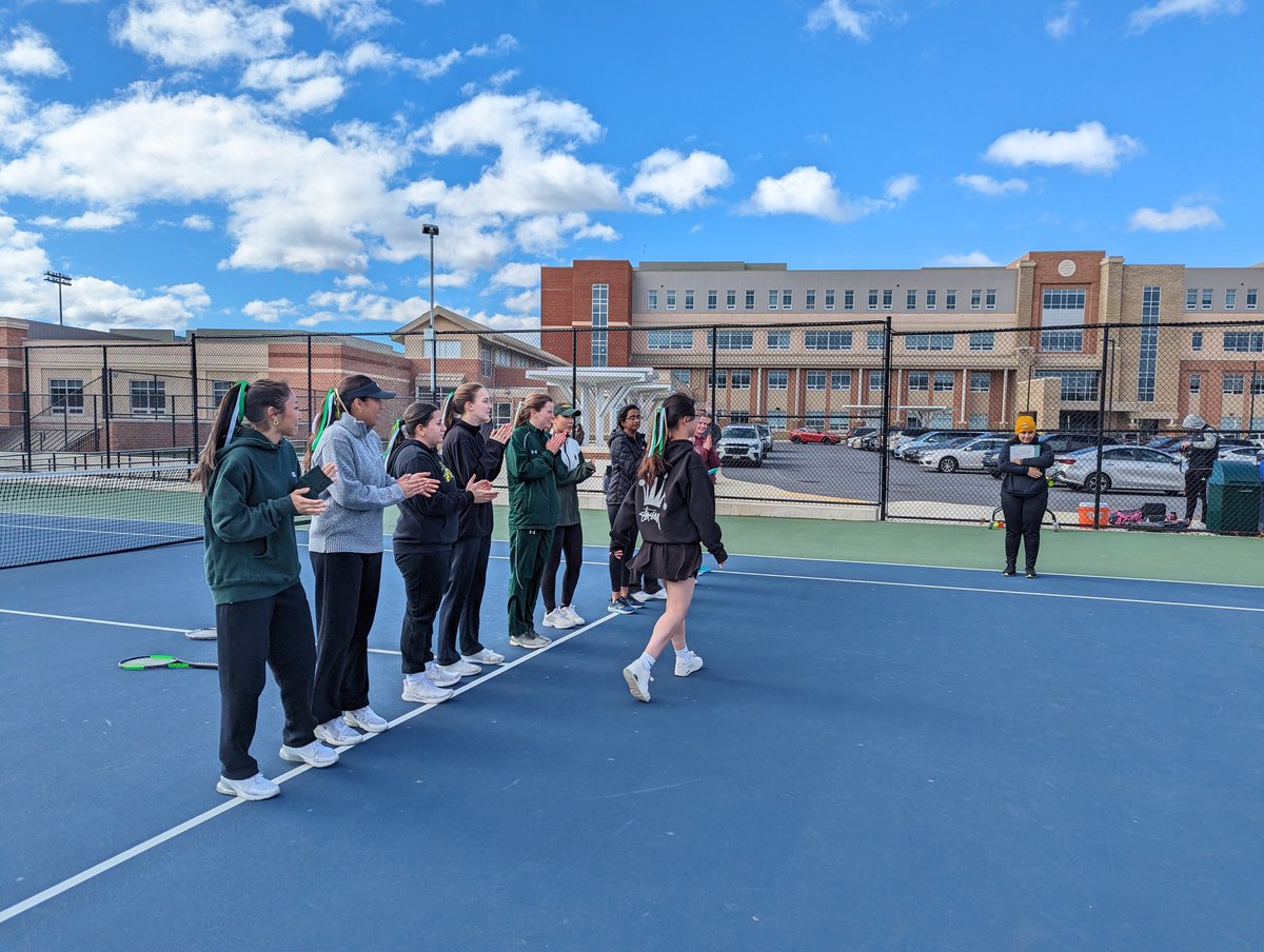 Another blustery tennis match but at least the sun was out! The lady Hornets won 7-0 over SV. We play home on Monday at 4:30! 💚🎾🤍🐝 <a href="/DHS_Principal/">Kurt Schneider</a> <a href="/dhshornetsAD/">Cliff Elgin</a>