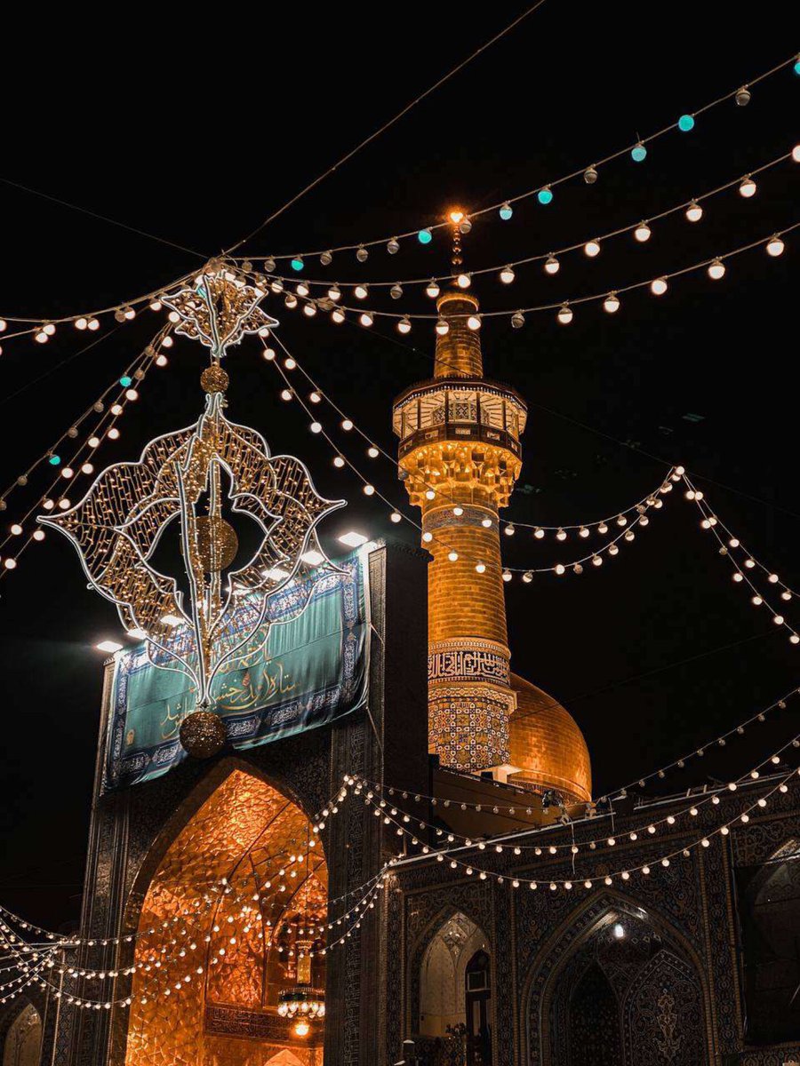 A dream to live nearby your shrine O’ #ImamReza ع ❤️‍🩹