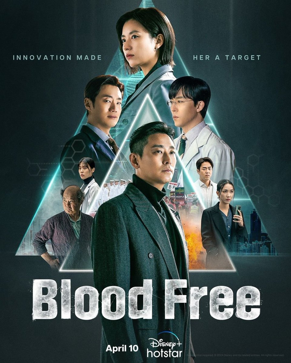 New Korean Series #BloodFree Streaming From 10th April On #DisneyPlusHotstar.
Starring: #JuJiHoon, #HanHyoJoo, #LeeHeeJoon, #LeeMooSaeng, #ParkJiYeon & More.
Directed By #ParkChulHwan.

#BloodFreeOnDisneyPlusHotstar #OTTUpdates #KoreanSeries #KDrama #WebSeries #OTTPlusCinema