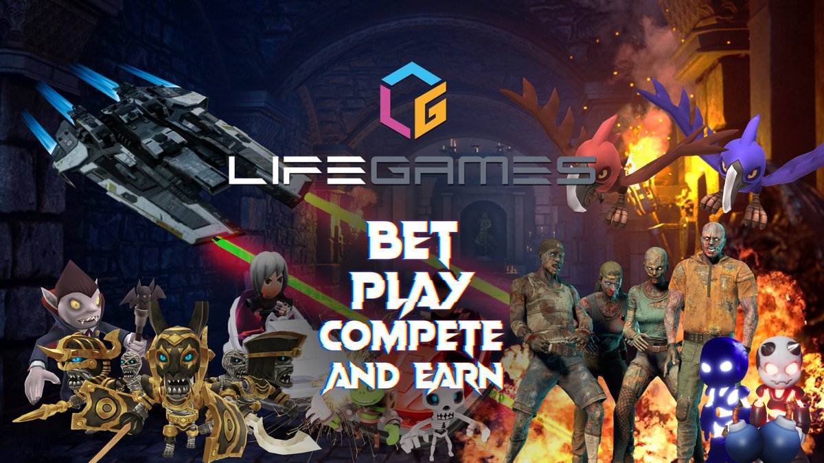 💭 What is Life Games and why are we going to take over the Web3 gaming market...?

Well:
🕹 Life Games is a skill-based competitive gaming platform where players can bet against their opponent with our deflationary token.

🤠 We don't want to compete with the biggest game