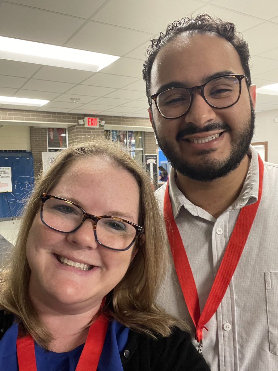 Just BEAMing at @BEAMDFW symposium with Elijah Ballesteros Beam Secondary Teacher of the Year #OneFortWorth