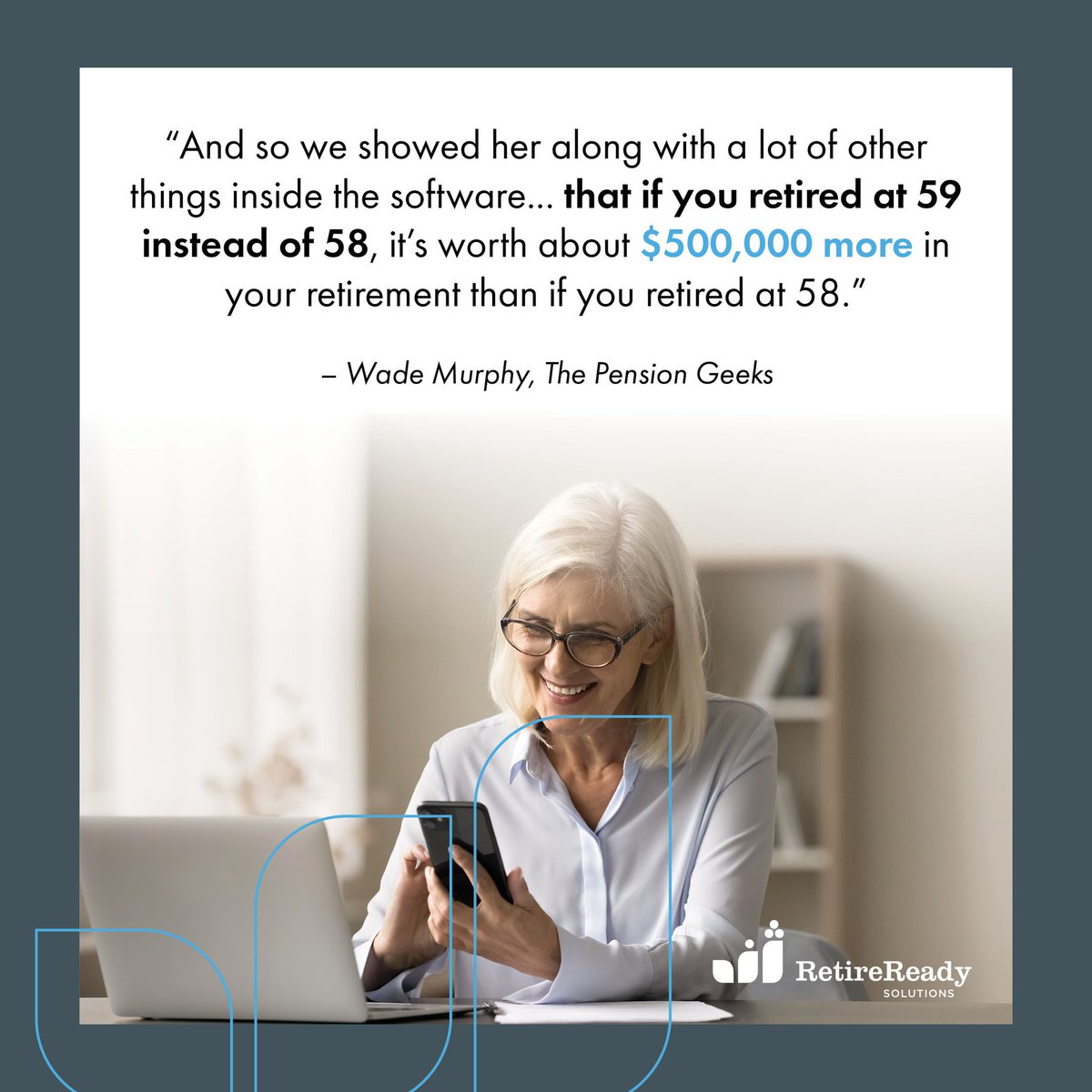 In this exciting new podcast hear how Wade Murphy’s simple mission has impacted how they reach and interact with clients and ultimately grow their business. Listen now! podcast.retireready.com/554275/1421405… #RetireReady #RetirementPlanning #403b #TRAK #TheRetirementAnalysisKit