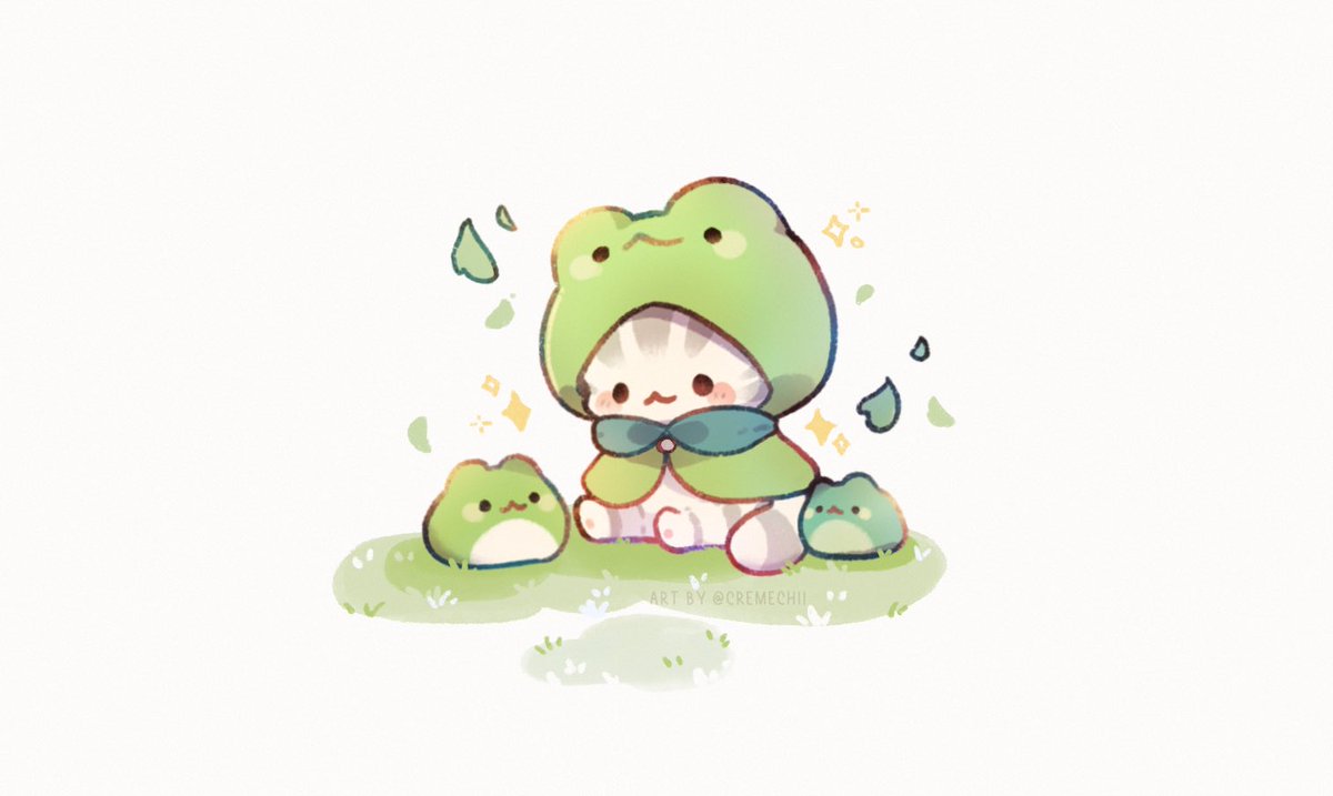 Froggy frens 🐸🌱 https://t.co/EkQlmu6o9d