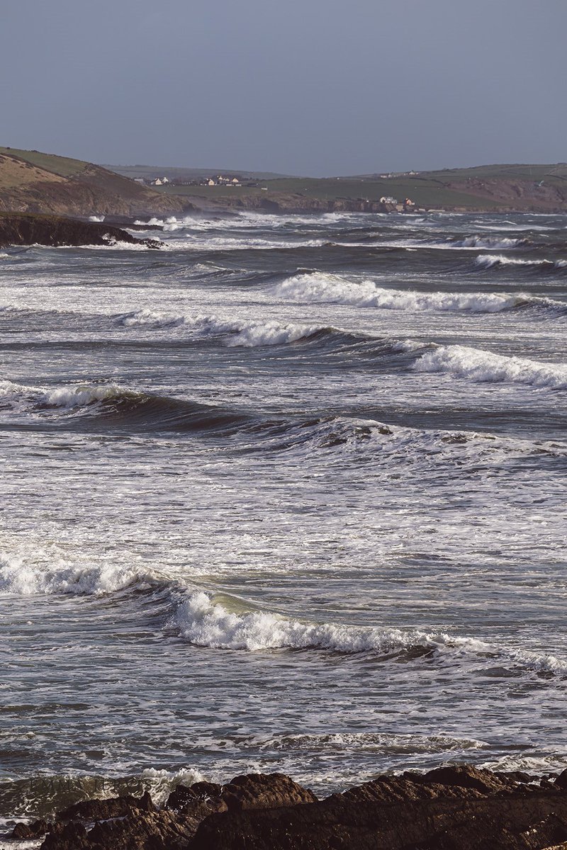 Our unsettled weather brings wild and wonderful seas! Take care! #DunmoreHouse #WestCork #ClonakiltySoul