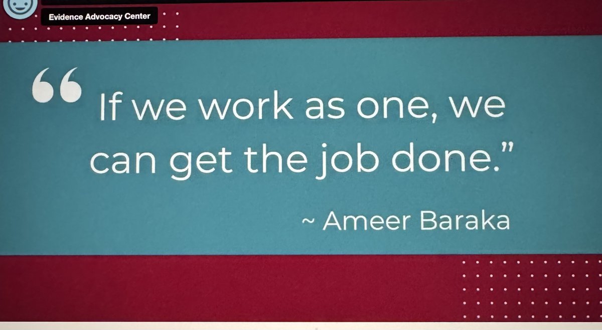 Ameer Baraka has a compelling story that every educator should hear. We need to reach every student, which is the goal of the Evidence Advocacy Center. lnkd.in/gaAP-yHm