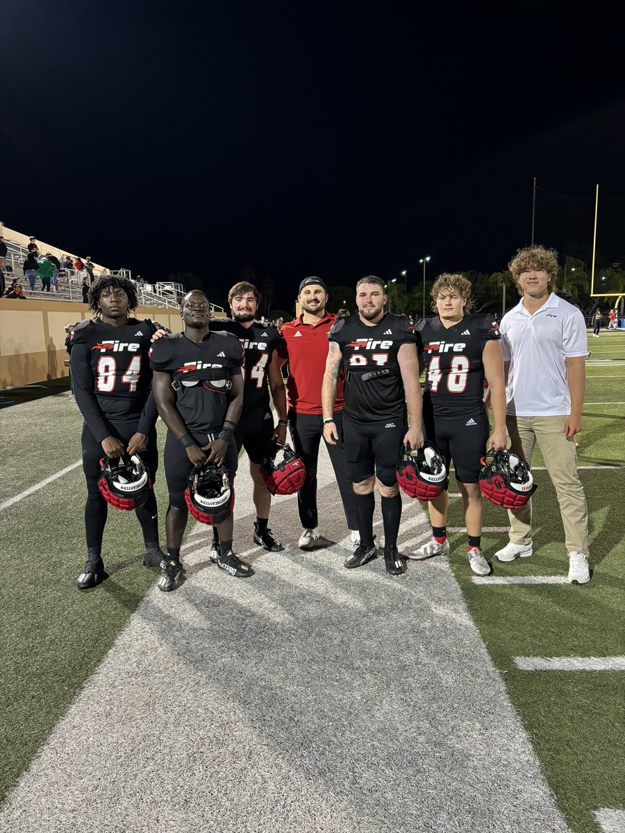 That’s a wrap on SEU 🔥 2024 Spring 🏈! Proud of these guys! #Firefootball #TEs