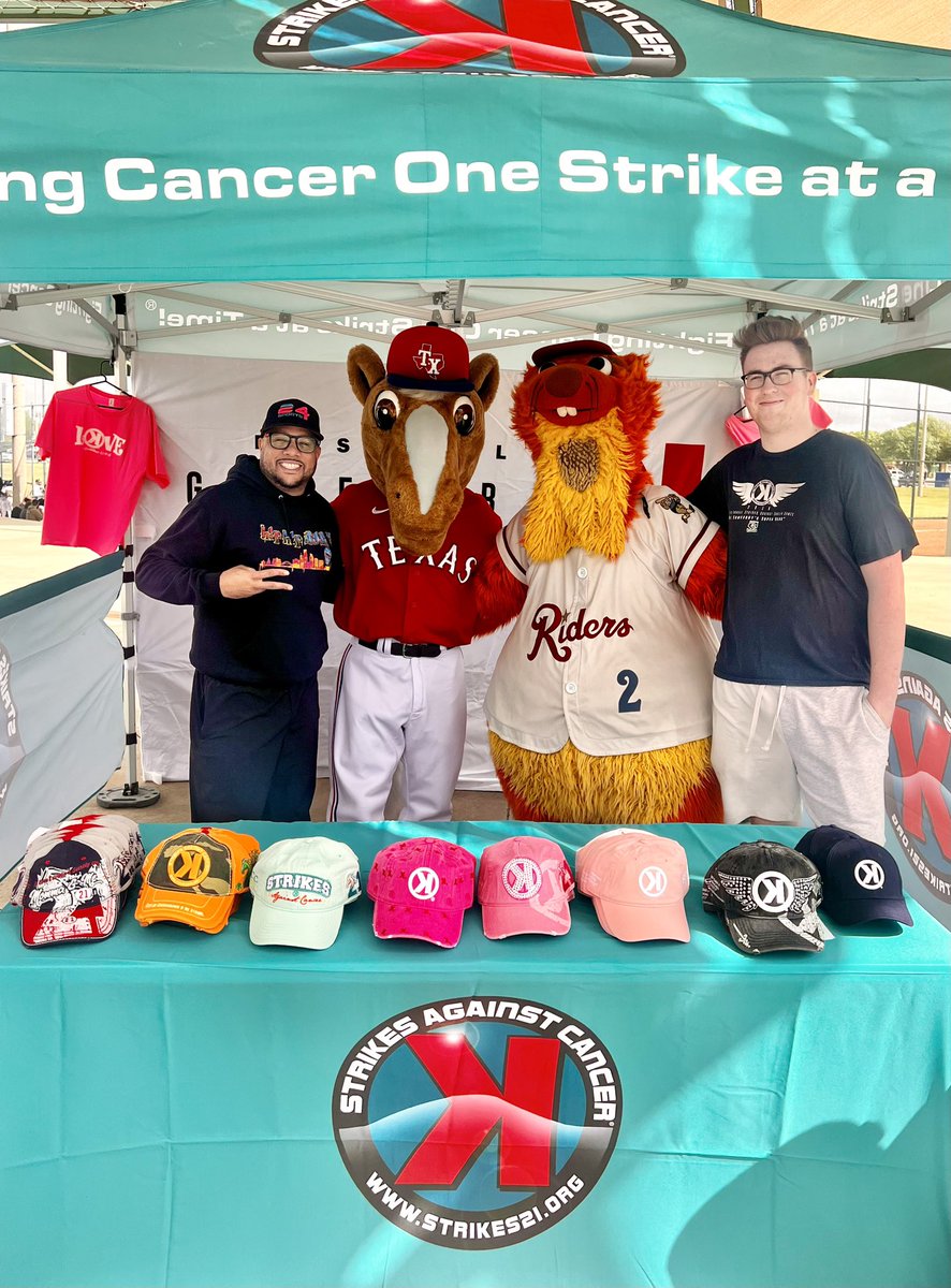 strikes21's tweet photo. Strikes Against Cancer 2024 with Captain and Deuce!  Thank you 24 Sports for Hosting our 14th Annual Games. https://t.co/oLKz48BdfN