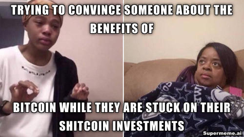 Another AWESOME AI tool find

<a href="/supermeme_ai/">Supermeme.ai - AI meme generator</a>, aka text-to-meme generator

Enter a scenario and it spits out a bunch of memes

Literally a Chief Meme Officer, which is important if you run marketing for certain businesses

Very very impressed