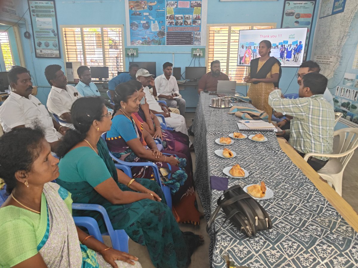 As a part of SGP India, OP 7, Dr. Dipankar Saharia Senior Director, TERI and Mr. Manish Pandey, National Coordinator, SGP India visited Rameswaram, Ramanathapuram district, Tamil Nadu where they inaugurated a coastal clean up drive organized by MSSRF.