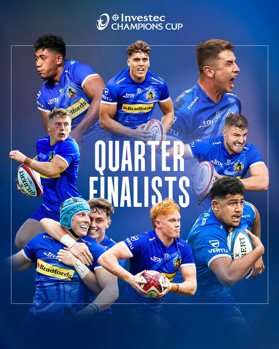 We're Quarter Finalists #ChiefsFamily! 🤩

#JointheJourney | #EXEvBAT