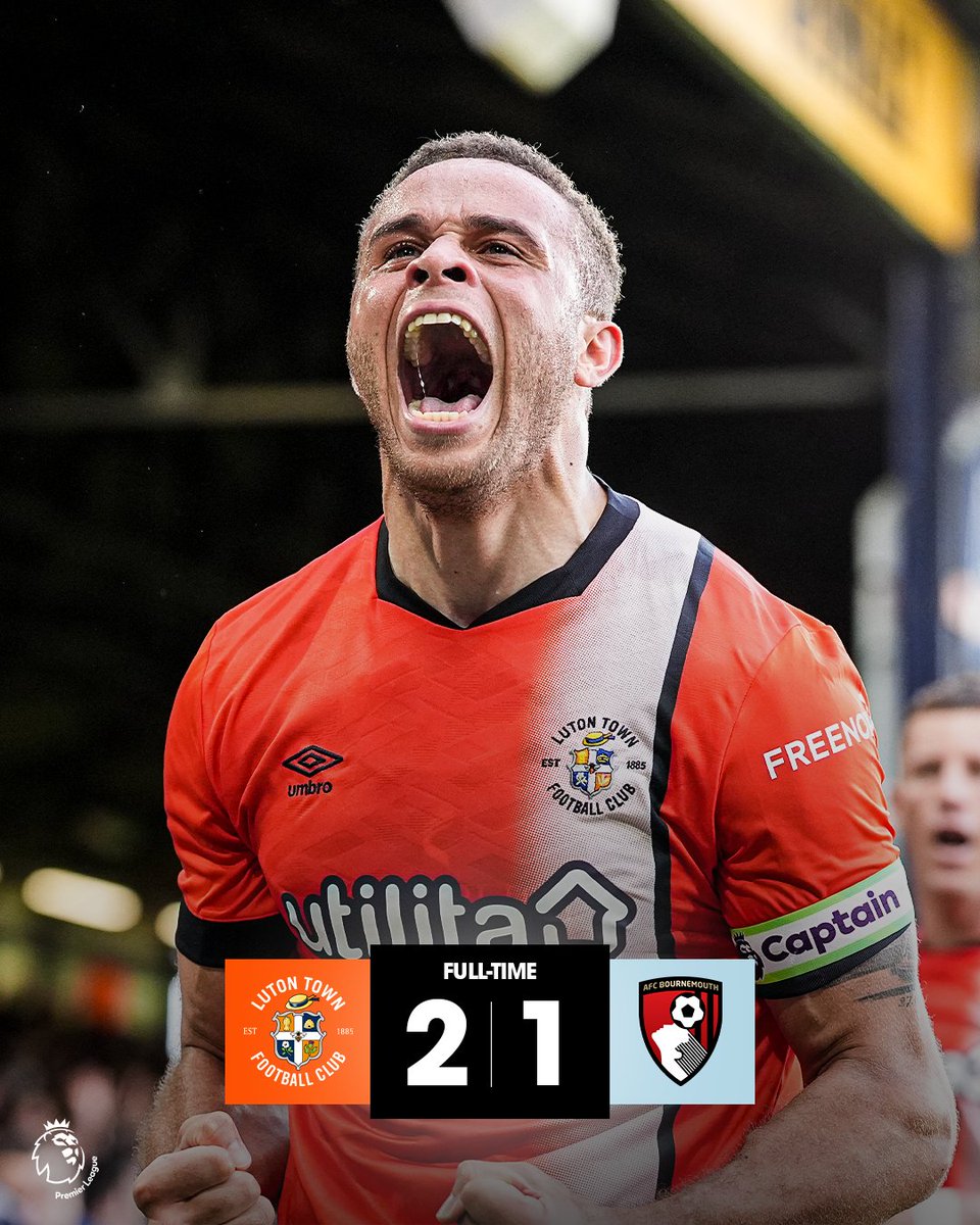 Eleven players unavailable through injury, losing at half-time to an in-form side, but never write off @LutonTown The Hatters are still in the Premier League relegation fight after a wonderful second half performance and knowing this team, they will battle all the way.
