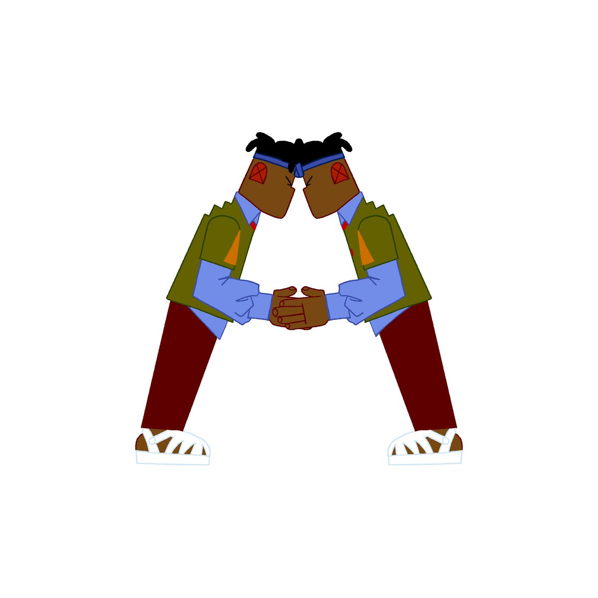 papmsa's tweet photo. Pap-man alphabet, 
#A
(Progressive thread) https://t.co/737a3hgxxN
