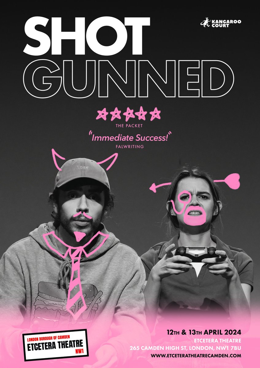 court_roo's tweet photo. Less than a week until Camden!

2 nights @EtceteraTheatre, we can't wait 🎭

Tickets are available here 👇
https://t.co/uLbpgP6eog

See you there 🦘

#Londontheatre #offwestend #fringetheatre https://t.co/ZBomUqgQ8d