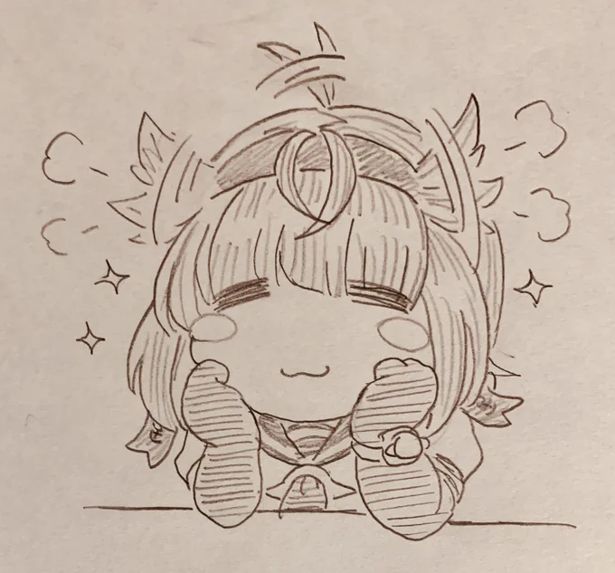 はつくんは(だれもみていないあいだは)にやにやがとまらなくなった! 