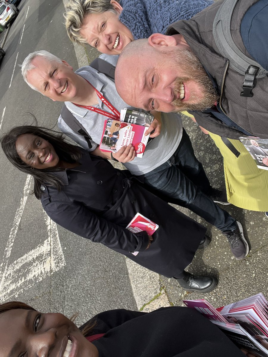 An incredible #SuperSaturday campaigning for @kevinmckenna and @SadiqKhan in #Bexley today! A brilliant and warm reception of the doorstep in #Belvedere with our brilliant activists. 🌹 Please make sure you are registered to vote and when the time comes vote Sadiq and Kevin! 🌹