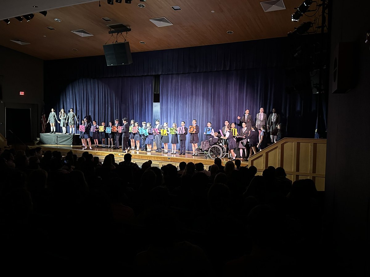 Amazing opening night for WMS Theater Club’s Matilda, Jr. we are so proud of the cast and crew!