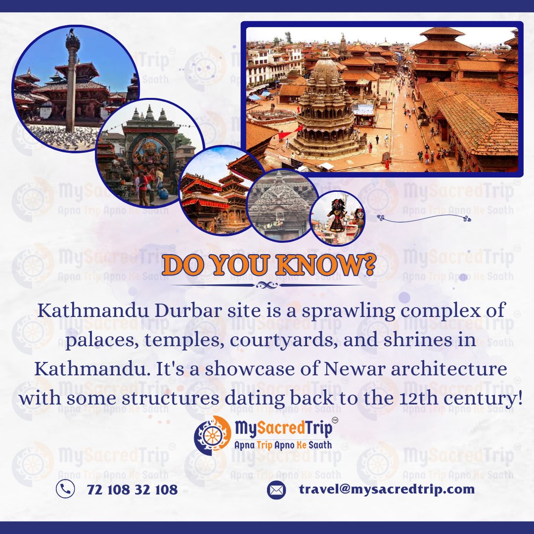 '✨ Do you know ? ✨
.
.
.
.
.
#UNESCOsite #Newararchitecture #Historicalpalaces #Ancientshrines #Kathmanduarchitecture
#India #mysacredtrip #trip #travel #travelcompany #besttraveldeals #worldtour #facts #didyouknow #doyouknow #didyouknowfacts #doyouknowfact'