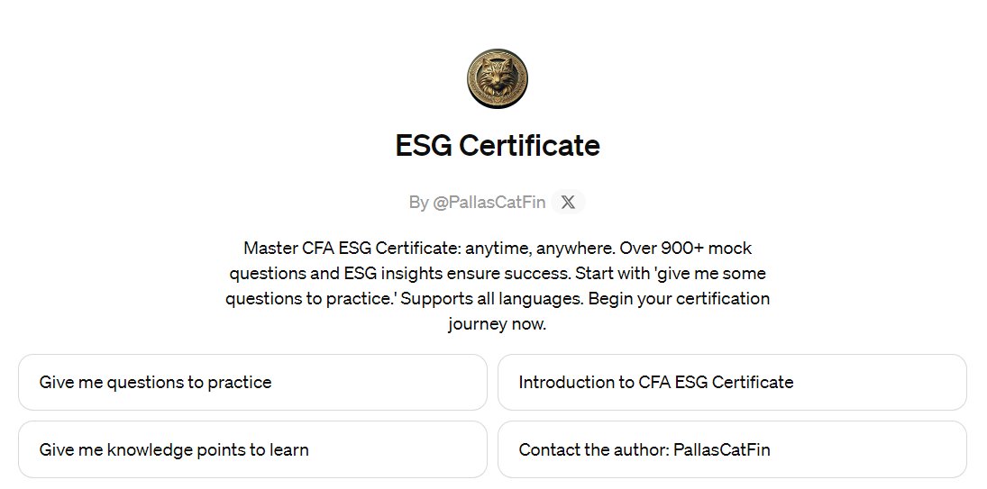 新品｜CFA ESG investing 教科書 Certificate in ESG Investing Curriculum: ESG Investing