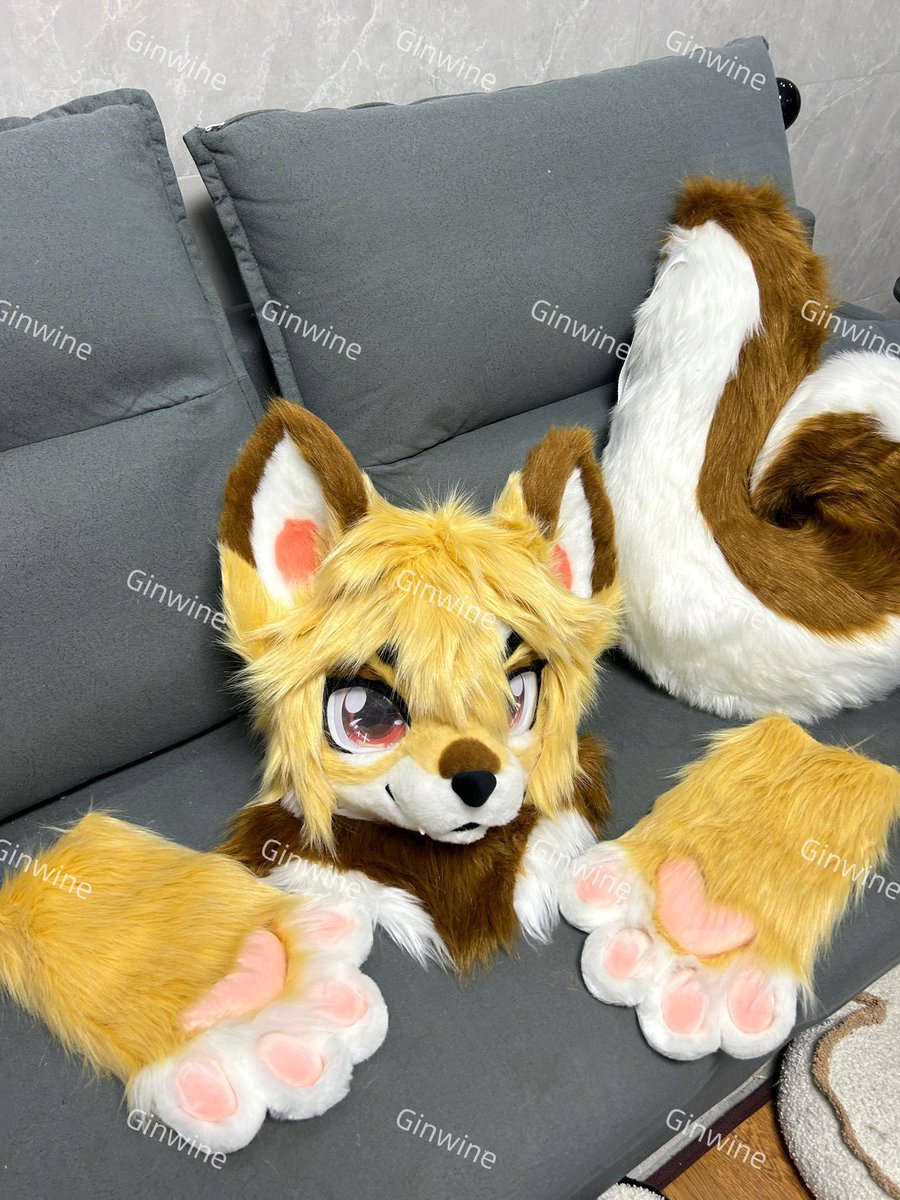 I really like this blonde puppy. #fursuit #fursuitforsale #fursuitmaker #fursuithead
#fursuitcommissions #fursuitcommission #fursuits  #furry #furrvfriends #furryfandom #furrvartwork
#furryart #cutefursuit #cutefurry #furrycommunity