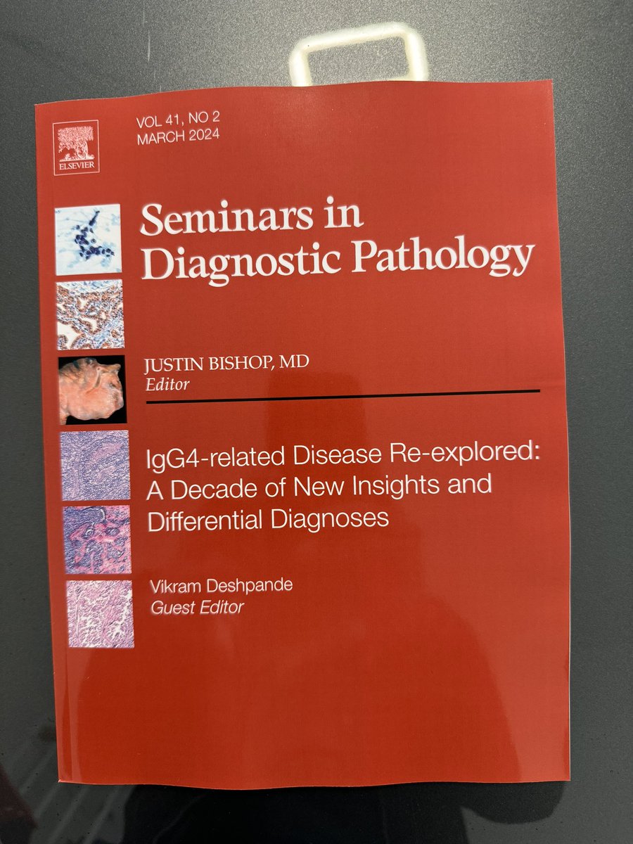 we have come such a long way in our understanding of IgG4-related disease. This is a volume of seminars in diagnostic pathology devoted to Ig4-related disease. Covers virtually every organ. written by Folks that have spent their careers writing about this disease. The focus is