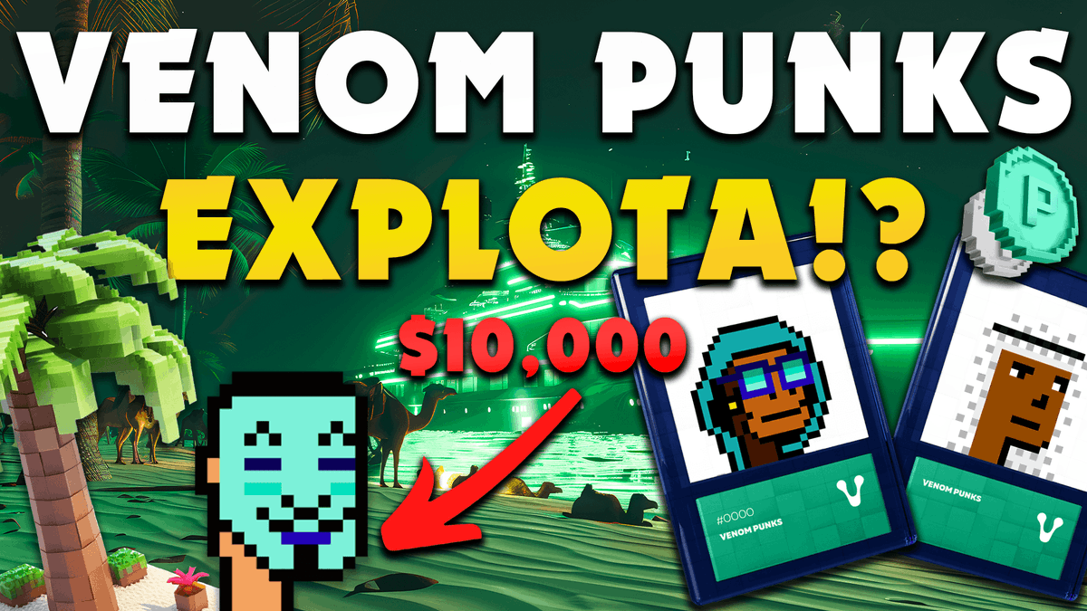 CryptoFuturo1's tweet photo. 🔥 NUEVO VIDEO!! 🔥
👉 https://t.co/WJL9tHfAIh 👈
💰 OPORTUNIDAD DE ORO!? 💰
#Criptomonedas #VenomPunks #NFTs https://t.co/rp8NFJ81UV