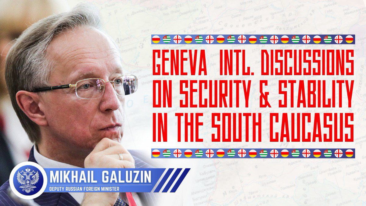 🌐 At the 60th Geneva International Discussions on Security & Stability in the South Caucasus, representatives from Abkhazia, Georgia, South Ossetia, Russia & the US reaffirmed commitment to dialogue under the GID. 🔗 full: tinyurl.com/y2kfxf2k
