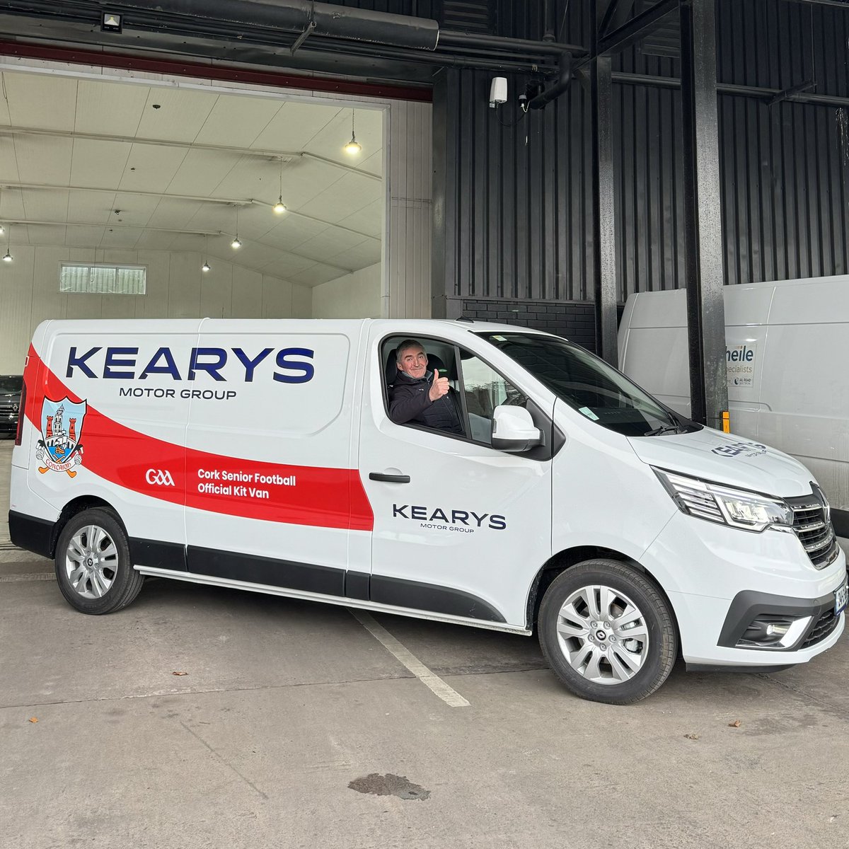 The very best of luck to @OfficialCorkGAA tomorrow in the Munster Senior Football Championship Quarter final v Limerick. As Motor Sponsors, we were delighted to handover the Official Kit Van to Mick Curtin earlier this year. #MotorSponsors