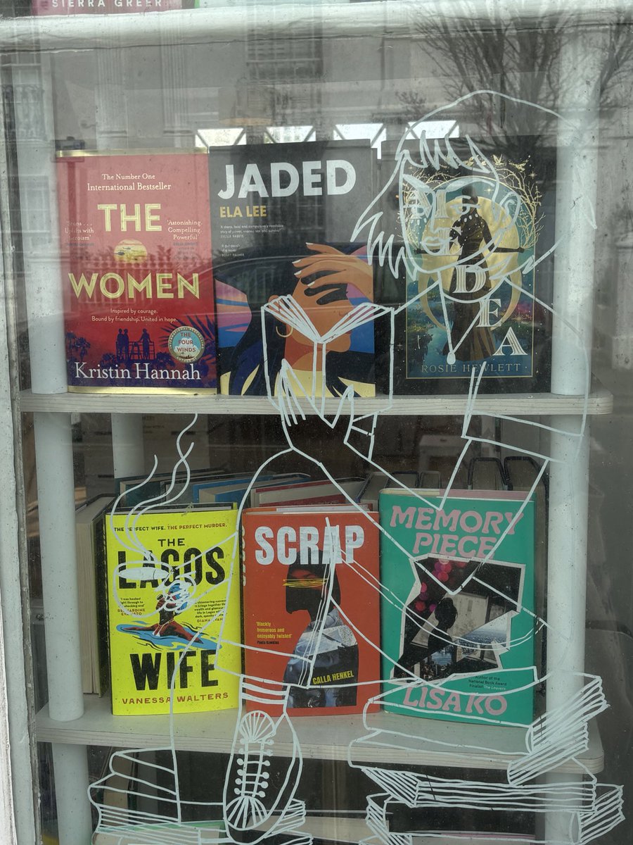 Brighton and Hove loves MEDEA 🖤 Pictured here in @BrightonWstones, the big @sainsburys, @CityBooksinHove and in the window of @Feminist_Books_ ✊ @rosie_hewlett @DHAbooks @TransworldBooks