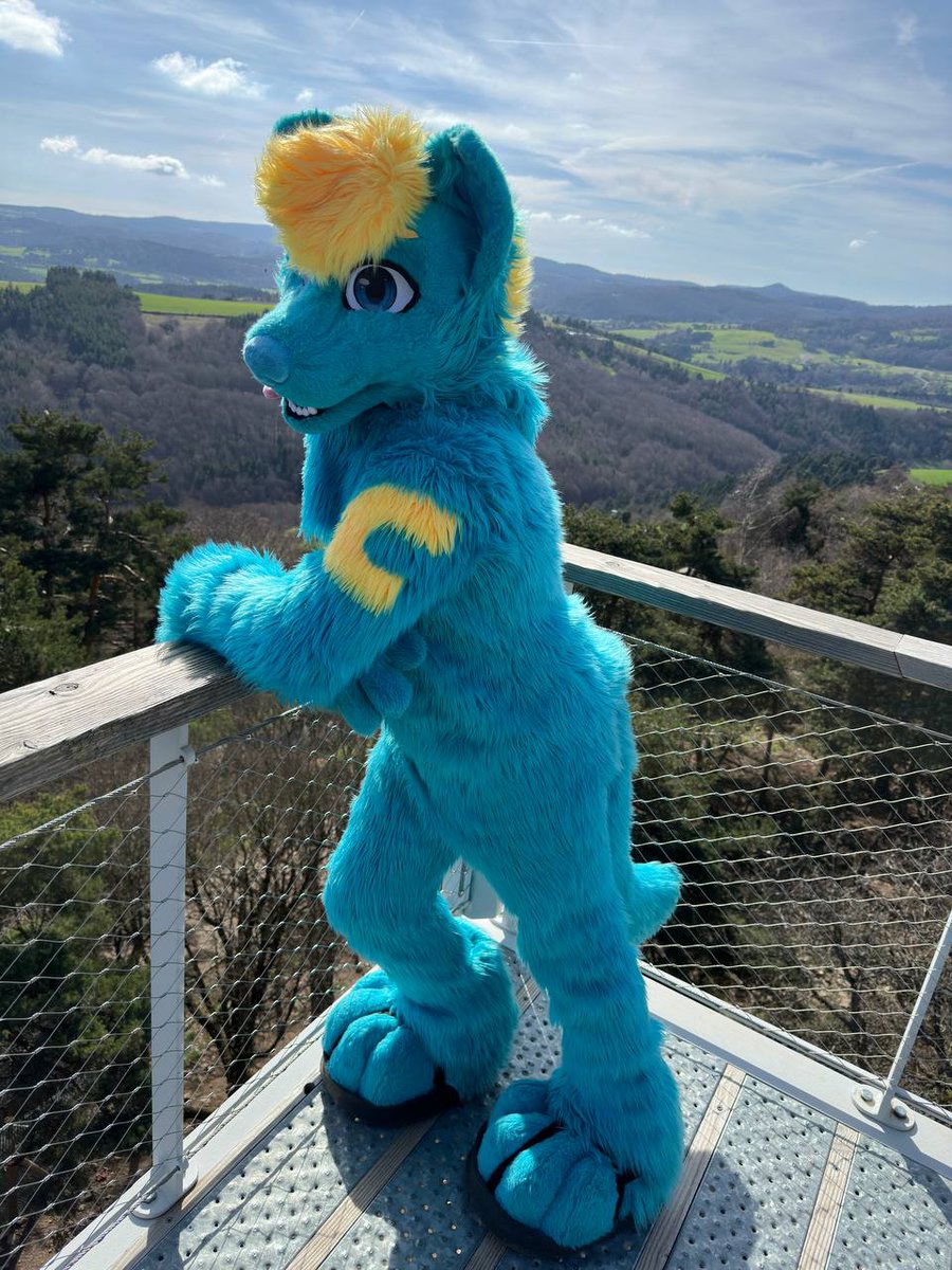 What a beautiful view ~ It's a way better view with a cutie like you by my side ~ 💙 📸 by @The_Foxy_Apollo