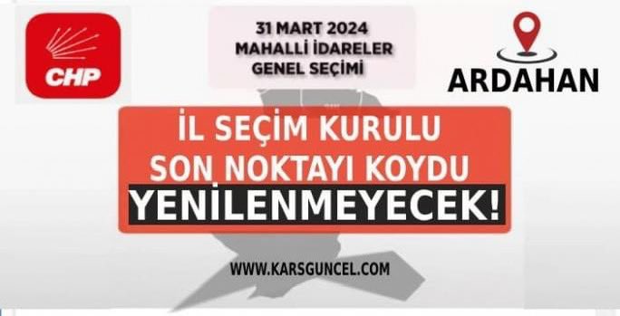 Ardahan'da Seçimi CHP Kazandı karsguncel.com/ardahan-da-sec…