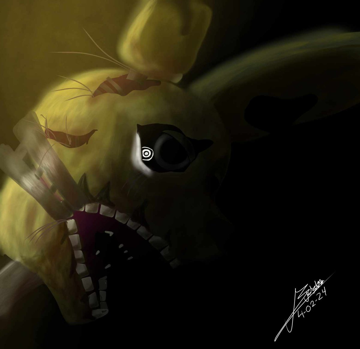 alexgalicia2005's tweet image. #FNAF #springtrap