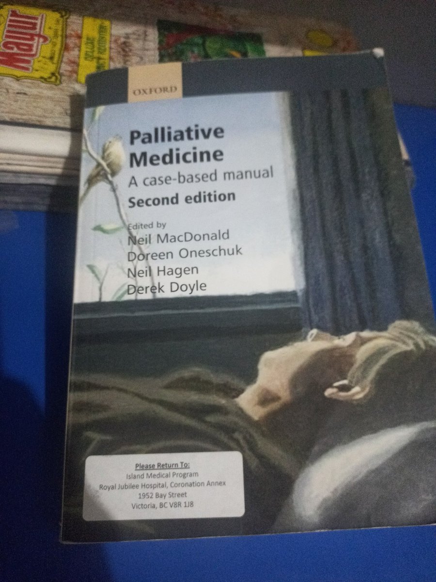 Palliative medicine has become an integral component of my daily rounds, as I witness its interconnectedness with oncology, providing multifaceted benefits for patients. 
#Oncology #palliativemedicine