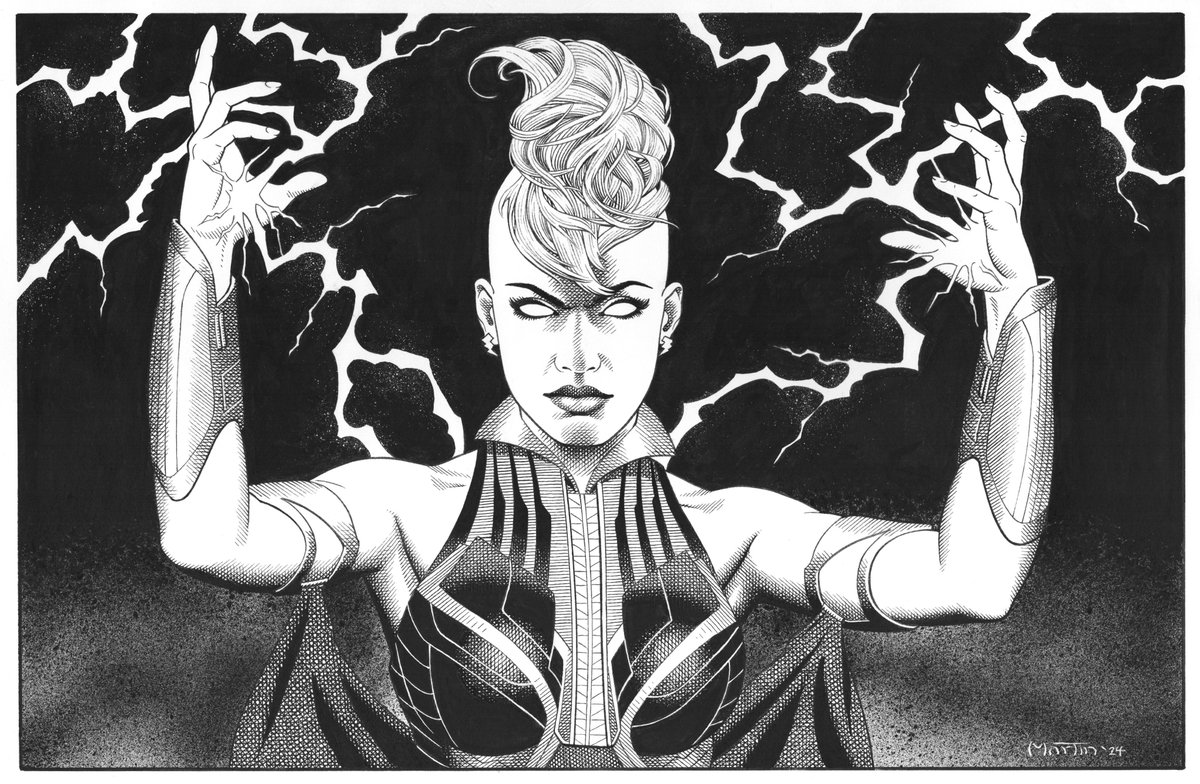 17x11 Storm commission.