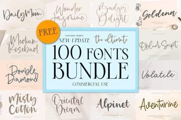 🔥 Last Chance Free Download👆
creativefabrica.com/product/the-ul…

Dive into the Ultimate Font Bundle – originally $900, now yours at no cost #lazycraftlab #highlight #creativefabrica #etsyseller #crafts #etsyshop #uk #etsy #usa #gift #easter #MilanLecce #itfc #ncfc #mickmetas #ivantill