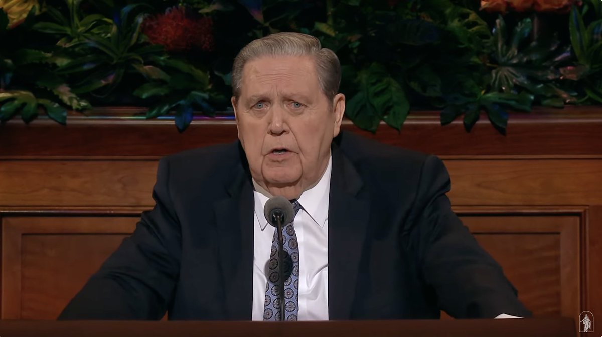 “I cannot speak fully of that [hospital] experience here, but I can say part of what I received was an admonition to return to my ministry with more urgency, more consecration, more focus on the Savior, more faith in His word.” - President @hollandjeffreyr #GeneralConference