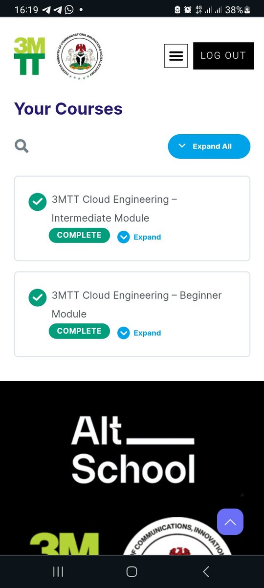 Today marks the end of my physical training at Flexwork @flexworkng yet the beginning of another phase in my journey in tech as a Cloud Engineer. It has been an awesome, innovative, informative and instructive journey so far at the 3MTT.