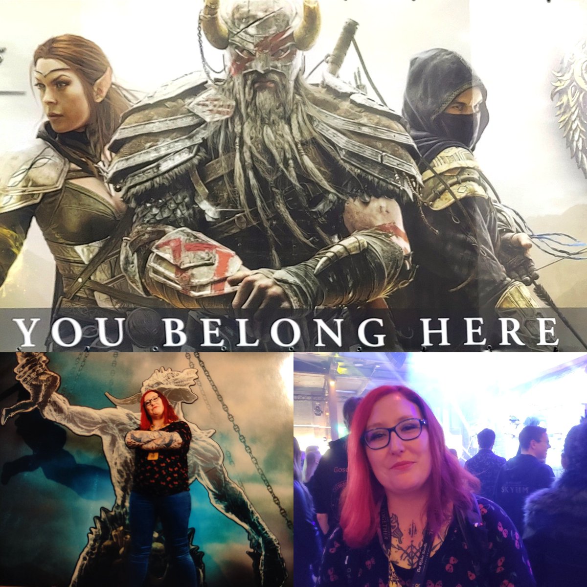 #ESO10 in Amsterdam has been an amazing ride and I met so many kind and amazing people!! 😍 Just like in the game, but without the pie throwing! 😂 🧁