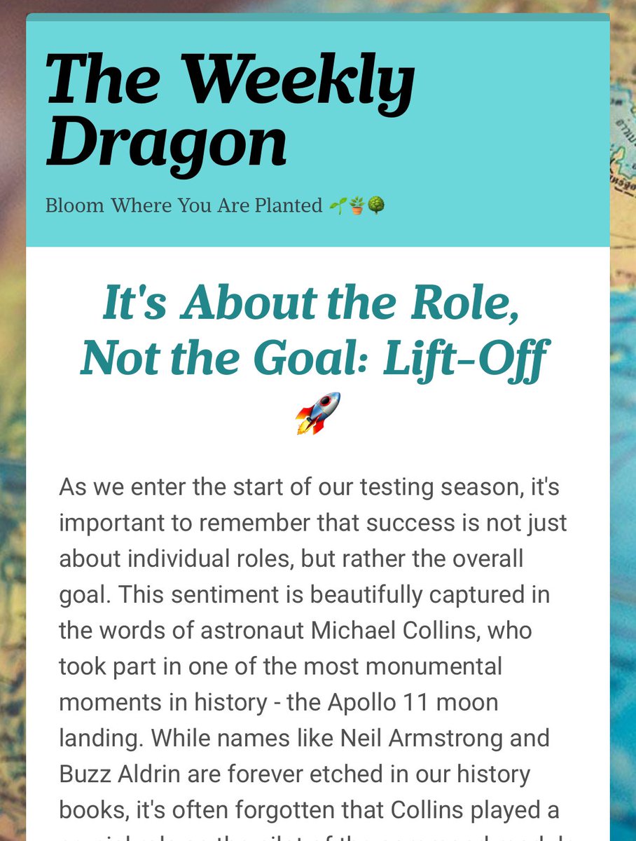 𝑻𝒉𝒆 𝑾𝒆𝒆𝒌𝒍𝒚 𝑫𝒓𝒂𝒈𝒐𝒏 Is Our Online Newsletter @EastwoodKnolls! Together We Will Continue to: #CarryTheStandard of Our Campus and Community By Sending Updates Every Weekend. 🔥🐉💙💛📨 Click the Link Below: ⤵️📲 smore.com/n/2a5hy