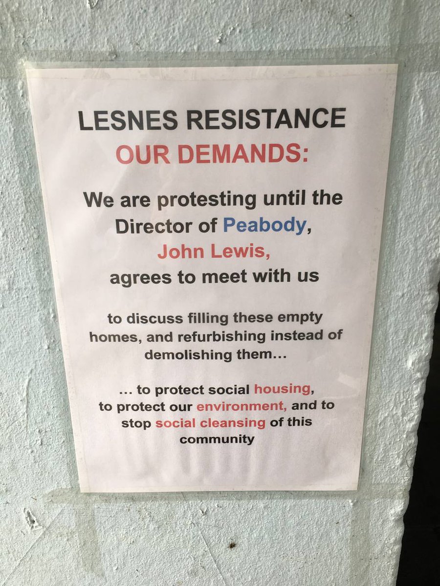 @PeabodyLDN when will you talk to the residents about refurbishing the Lesnes estate and filling up empty homes? insidehousing @openDemocracy @RealMediaGB @ReelNewsLondon  @NewsShopper @TheMurkyDepths @novaramedia @CorpWatchUK