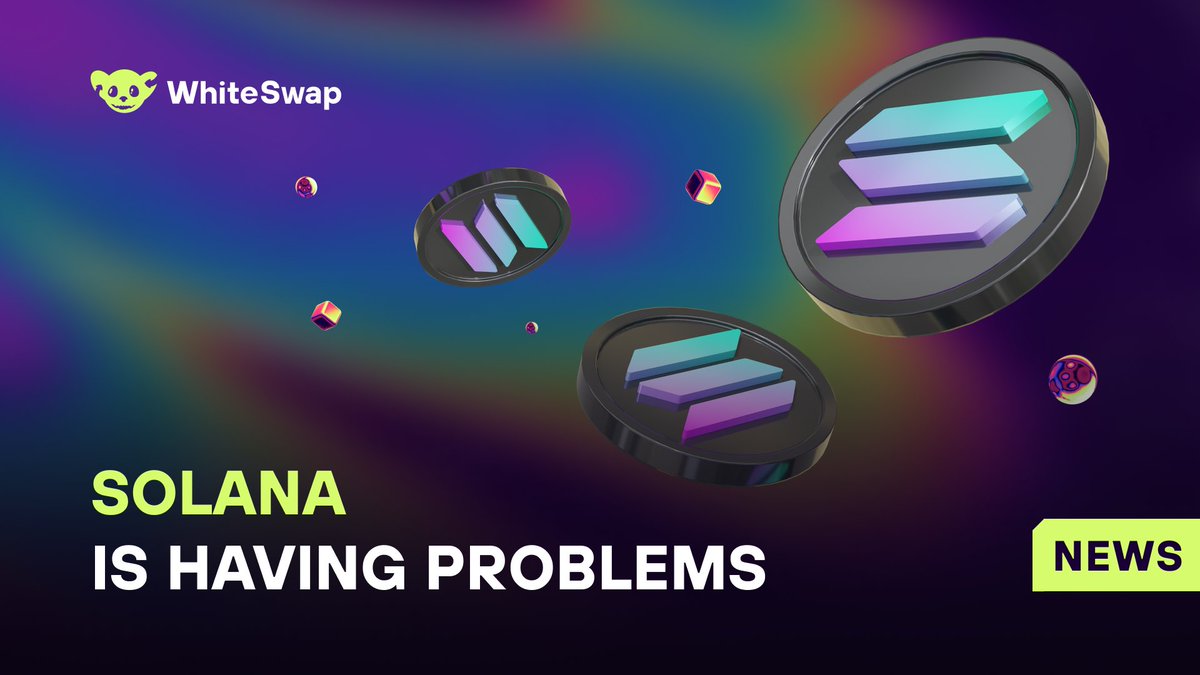 WhiteSwapFi's tweet image. ⚙️ #Solana experienced network congestion. Since the beginning of March, more than 50% of transactions on the network have failed. Today this figure has risen to a record 77%, according to @DuneAnalytics.

However, this is not the first time Solana has sagged.
#BlockchainData