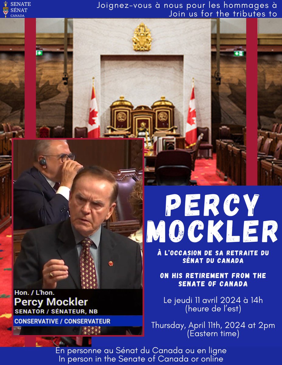Sen Percy Mockler tweet media