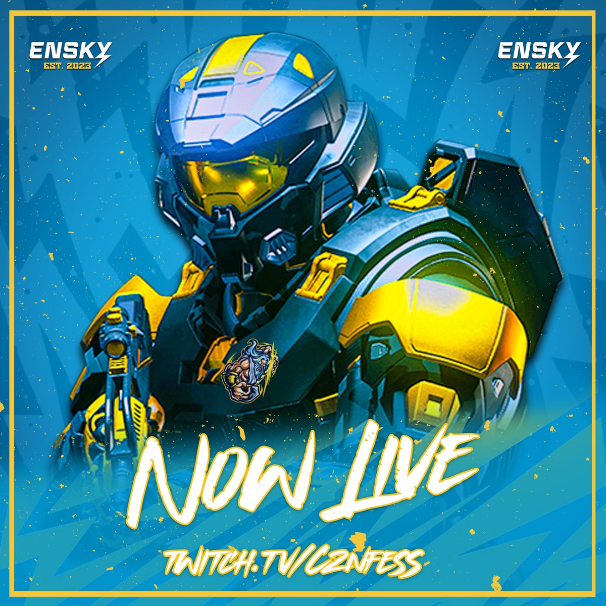 ⚡️NOW LIVE⚡️ @Cznfess_ is now live with the C9 Halo Tournament! 📷twitch.tv/Cznfess #RiseUp⚡️ @TheRogueEnergy X @laurelcandleco