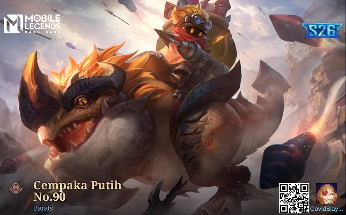 Saya baru saja mendapatkan Skin baru War Chief di Mobile Legends: Bang Bang! Ayo kita berhadapan melawan Player MOBA terbaik dunia bersama-sama! 
r8qs.adj.st/appinvites?adj…