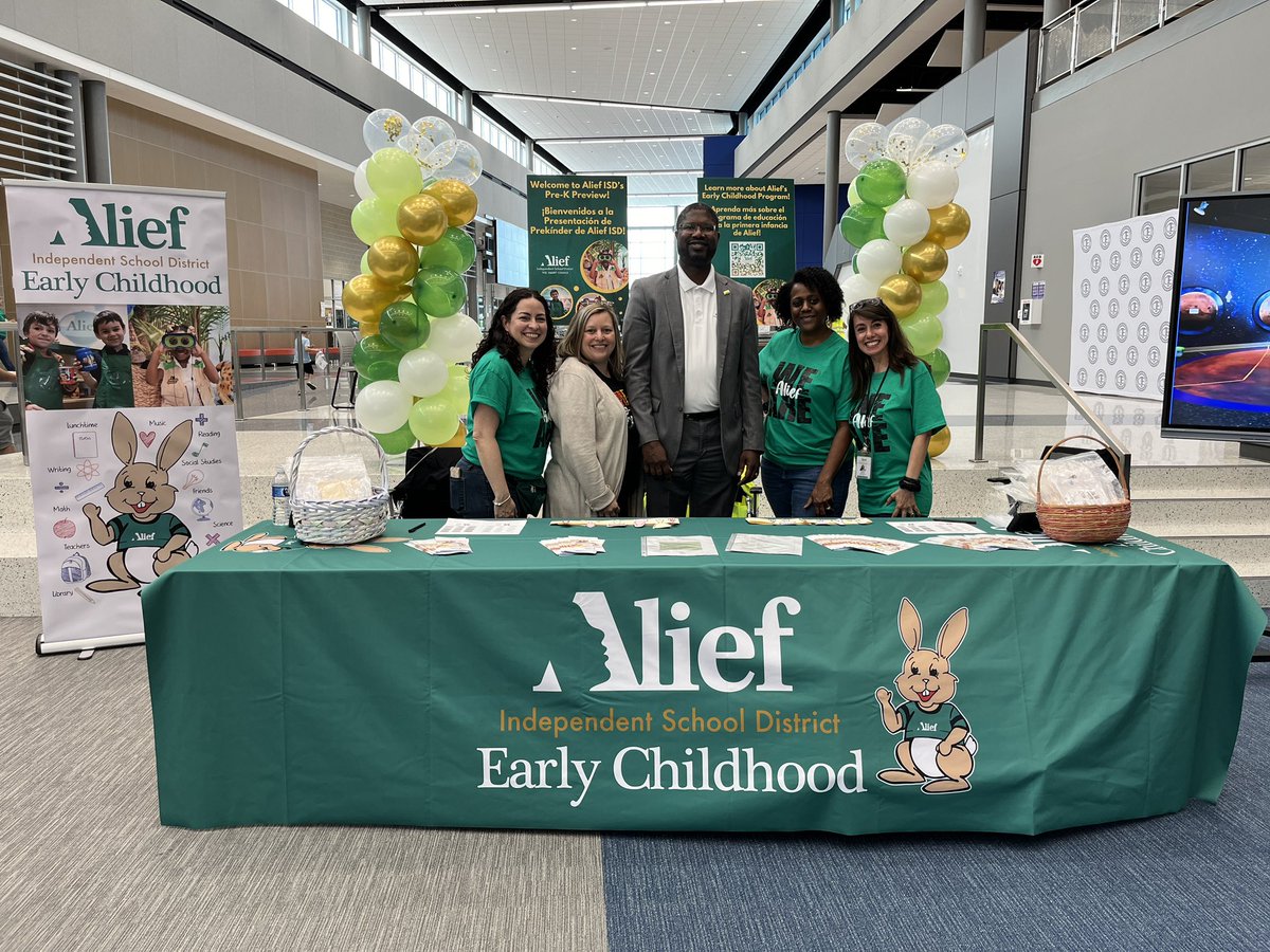 AliefISD's tweet photo. Ready to showcase the excellence of our Full-Day PreK Program at the Pre-K Preview event! Swing by the Alief Center for Advanced Careers today from 10 am - 2 pm and let's explore the exciting world of early education together. #AliefProud #PreKPreview https://t.co/BStgrjY0Y4